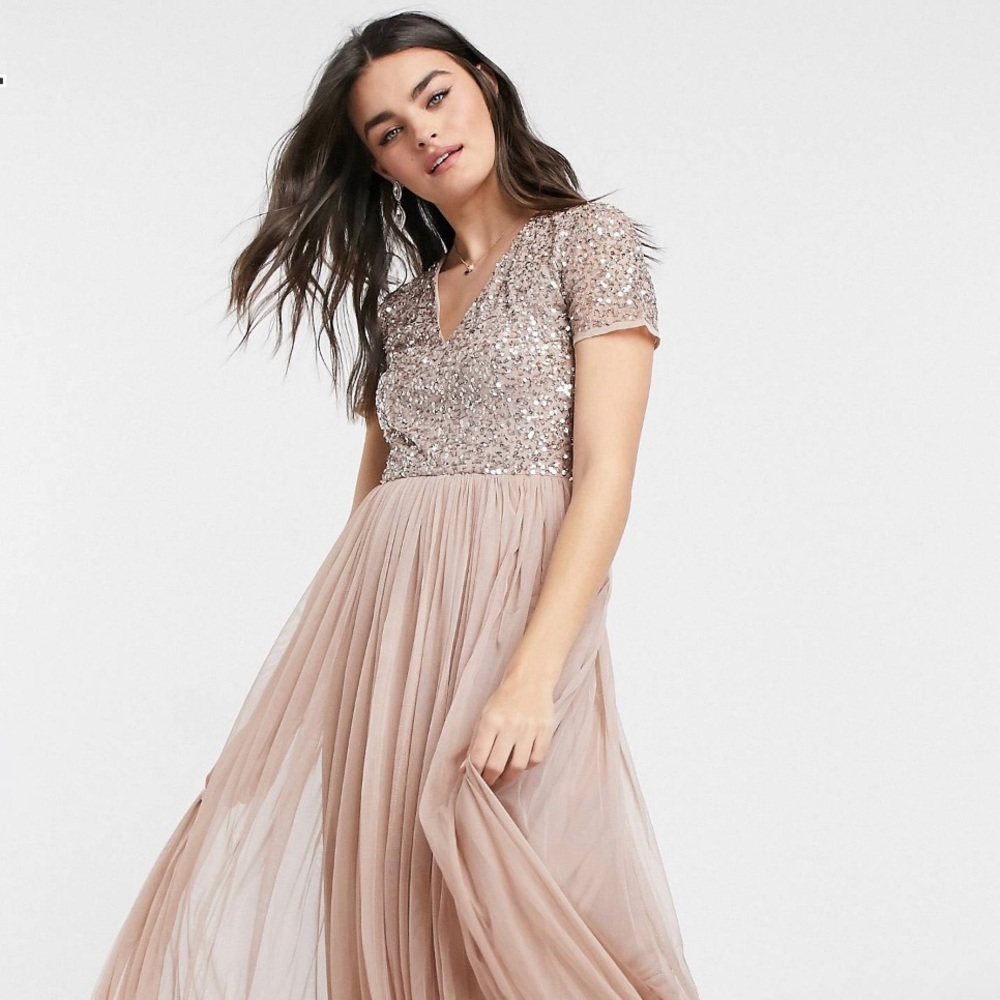 BRAND NEW ASOS Maya Bridesmaid Dress Size US 2